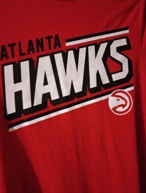 Nba Atlanta Hawks Red Shirt